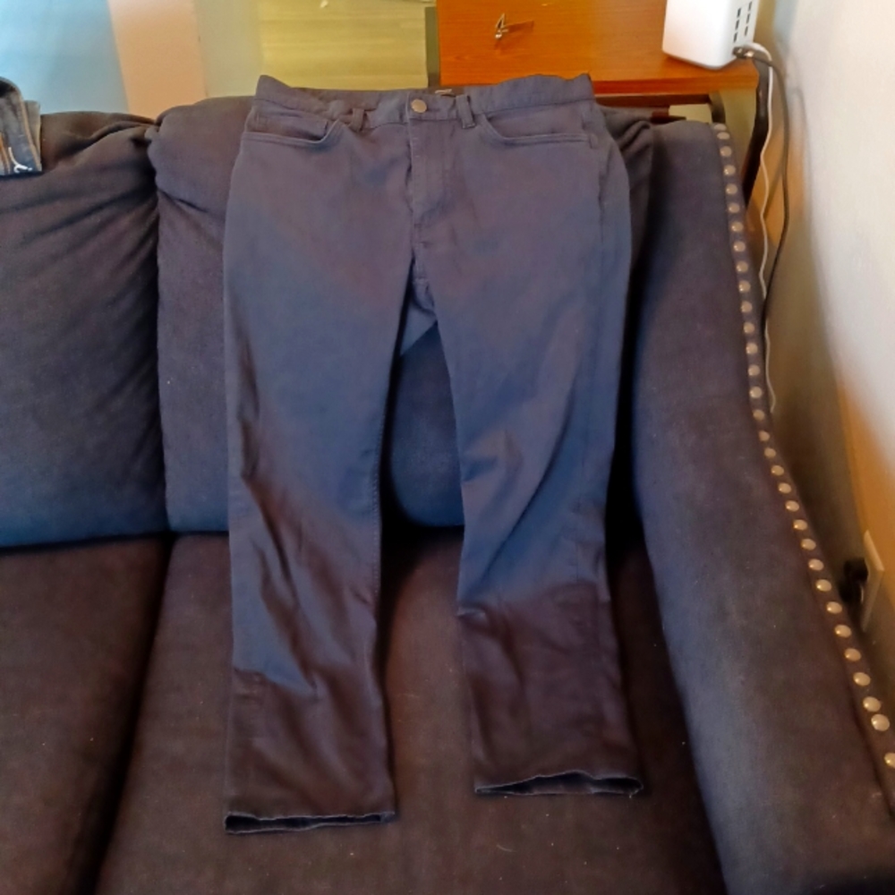 Theory Haydin - Ladies (Size 31) Black Straight Leg Slim Fit